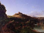 Thomas Cole Catskill Scenery oil painting